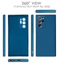 Pikkme Samsung Galaxy Note 20 Ultra 5G Back Cover Soft Matte Liquid Silicone TPU | Camera Protection | Shockproof Slim Back Case for Samsung Galaxy Note 20 Ultra 5G (Blue) gallery image