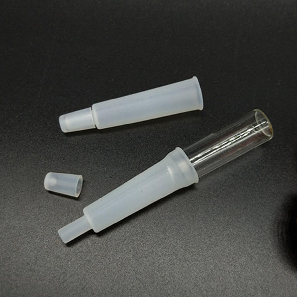 25pcs Ampoule Bottle Lid Covers 1ml Plastic Dropper Caps for Cosmetic Serum Vials, Ampoule Bottle Drop Covers for Essential Oil and Hyaluronic Acid Liquid, Refillable Ampule