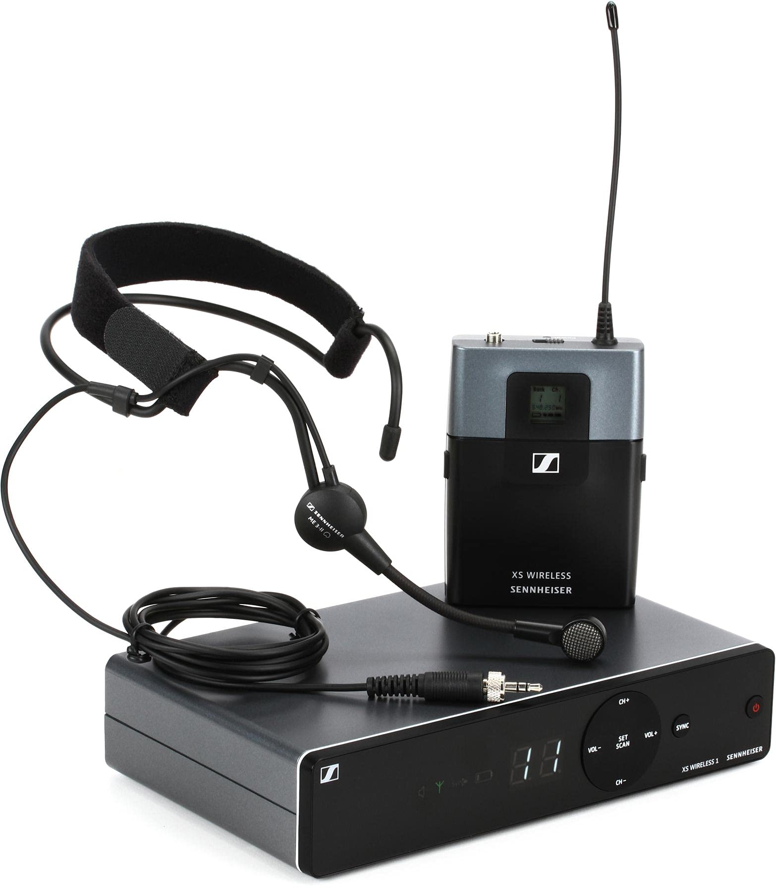 Sennheiser XS WIRELESS 1 ワイヤレスヘッドセット SENNHEISER XS Wireless1シリーズ ヘッドマイクセット (ME 3付属