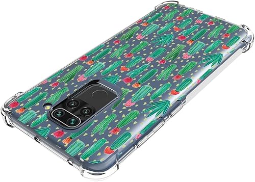 Miniatura 4 de Funda transparente delgada diseñada para Redmi Note 9Redmi 10X 4G M2003J15SC, funda protectora de goma TPU suave y flexible de absorción de golpes