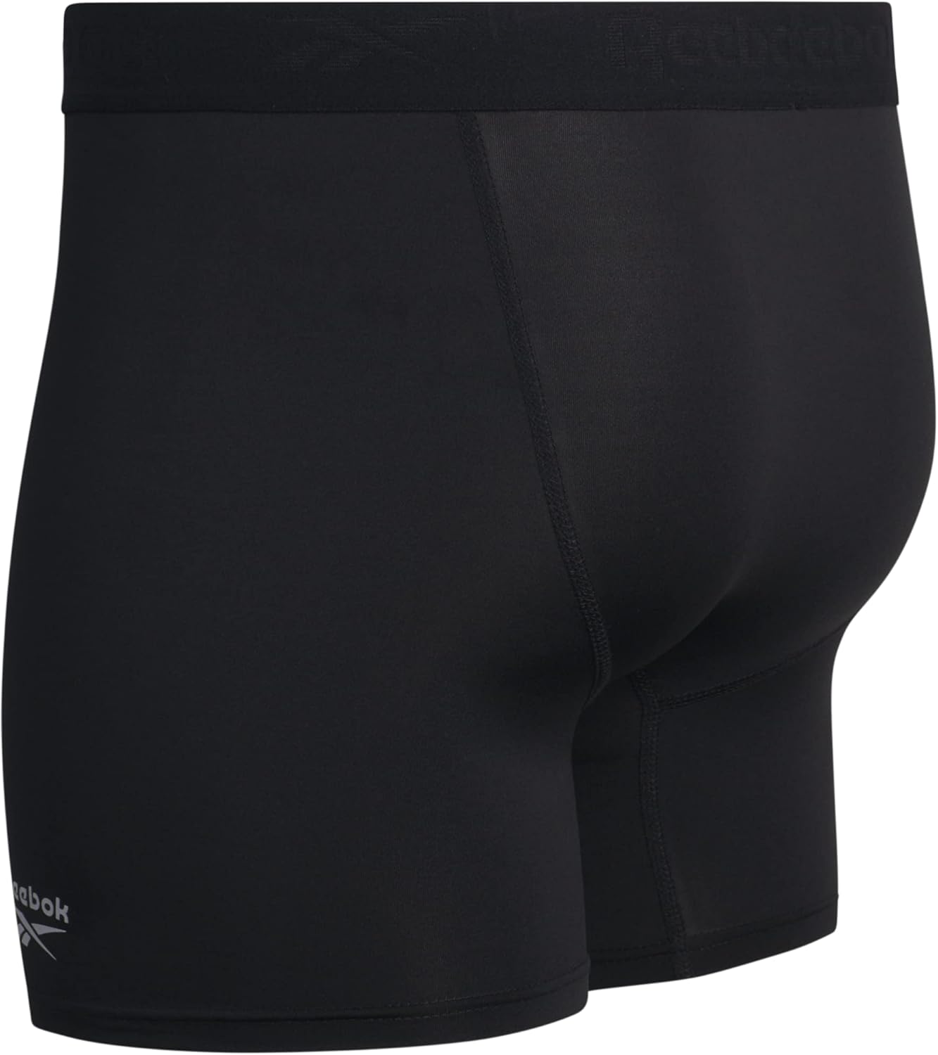 Reebok Men's Boxer Briefs - 4 Pack Soft Performance Boxers for Men with Fly Pouch - Quick Dry Active Mens Underwear Pack S-XL, Size XX-Large, Black/Black/Black/Black - Image 5