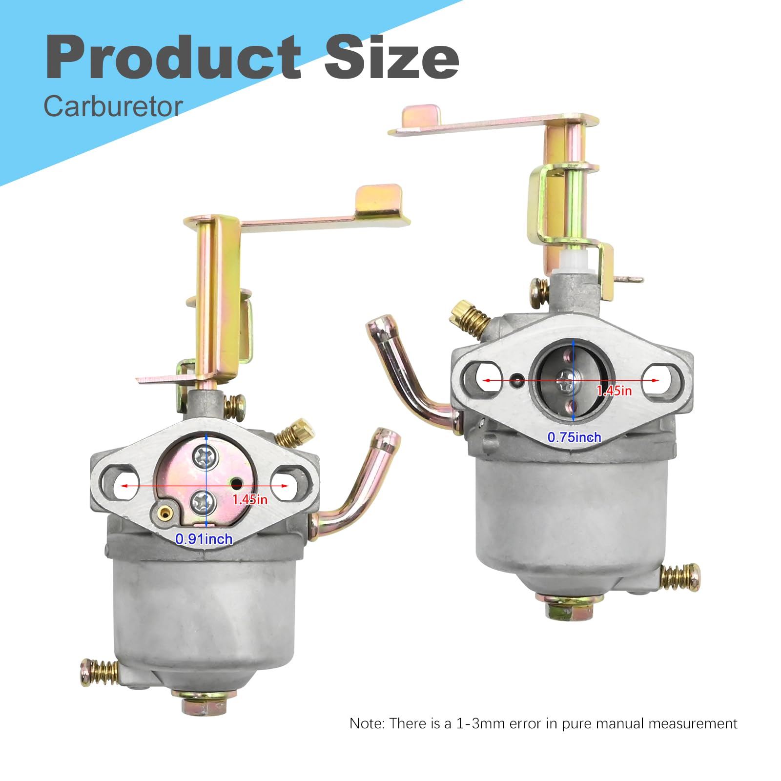 JUUDDENPARTS 69733 Carburetor Tune Up Kit with Fuel Filter