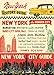 Cavallini & Co. NYC Visitors Guide Poster Wrapping Paper Sheet