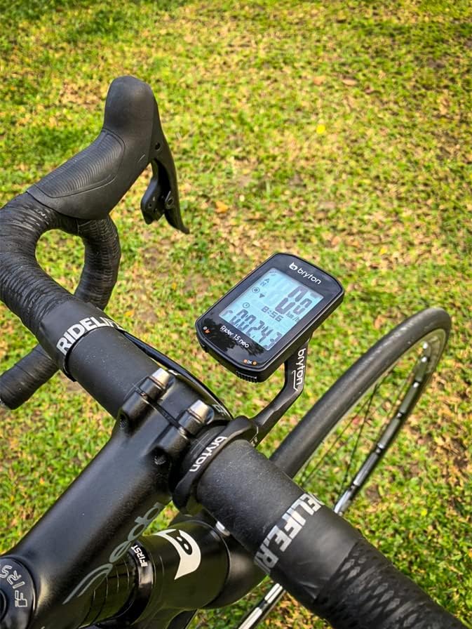 bryton rider 15 neo gps cycling computer device only twist click go 3 satellite system 16 hr battery life supports ble speed cadence heart r