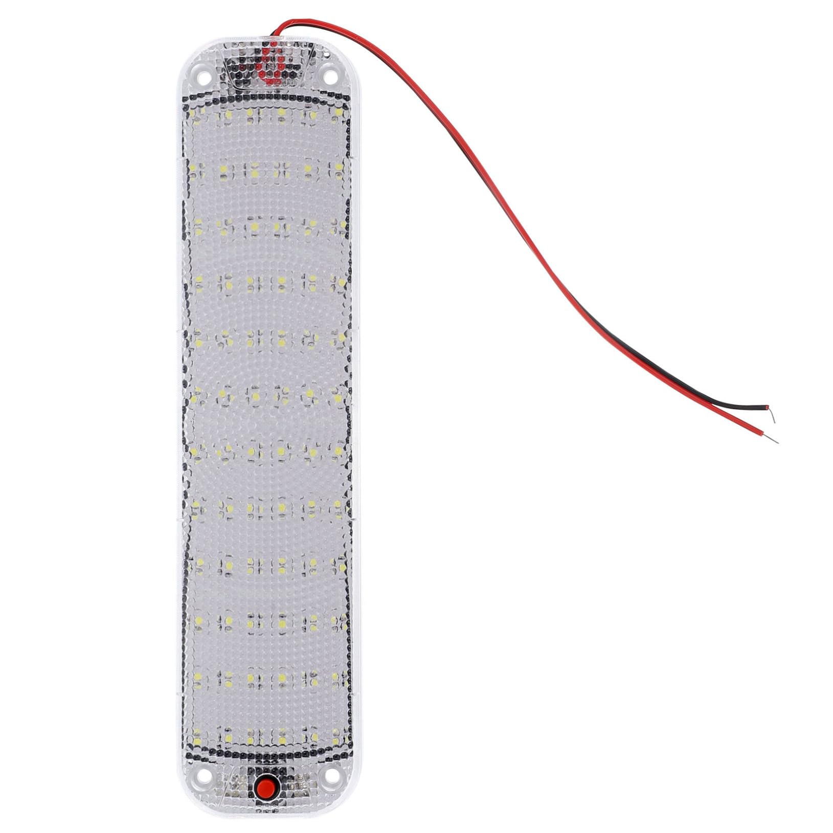 Holibanna 12v Led Roof Dome Ceiling Car Lamp for Interior Reading Utility Easy Installation Lightweight Design for Cars Trucks Rvs