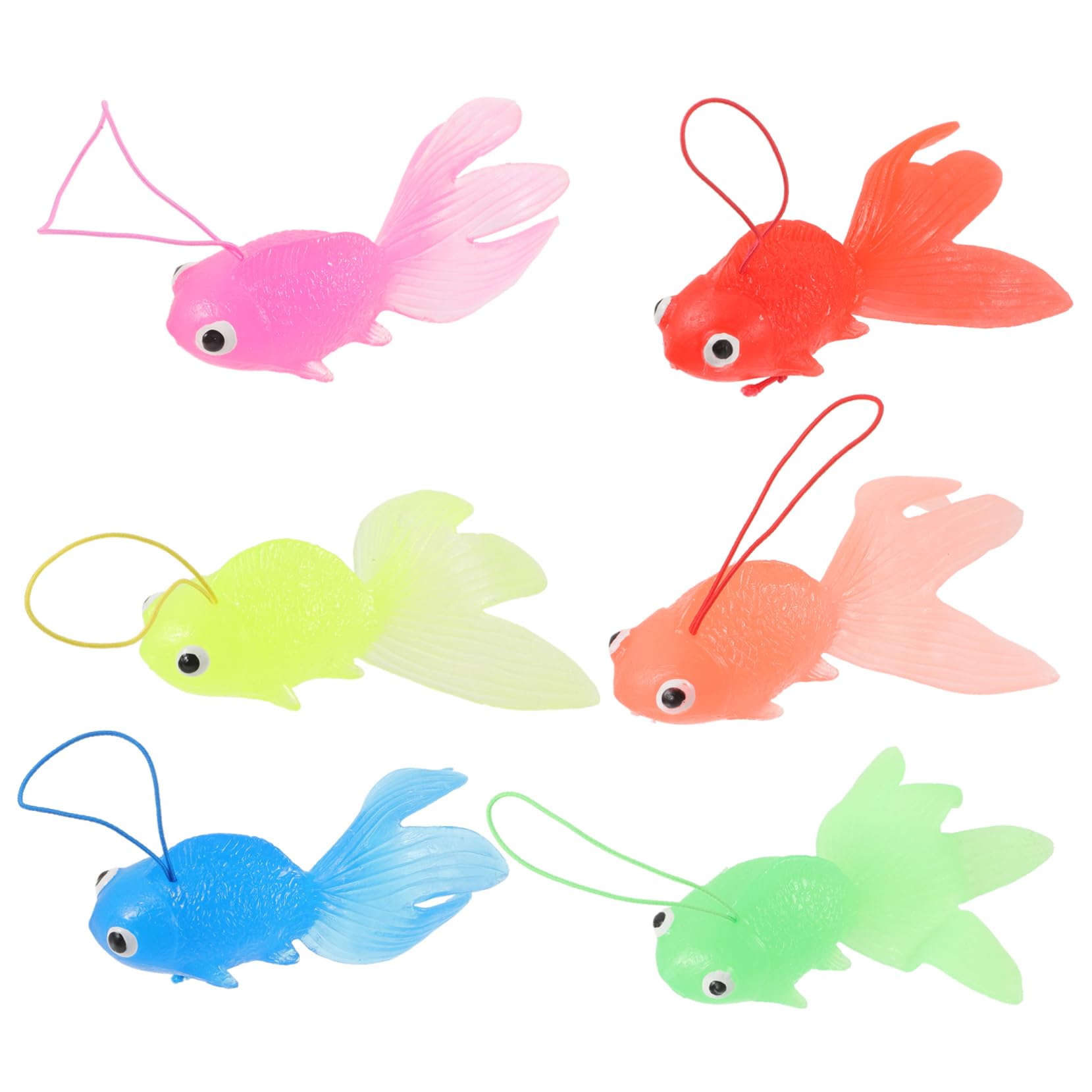 Amazon.co.jp: Toddmomy 18 個 金魚 おもちゃ 模型 お風呂