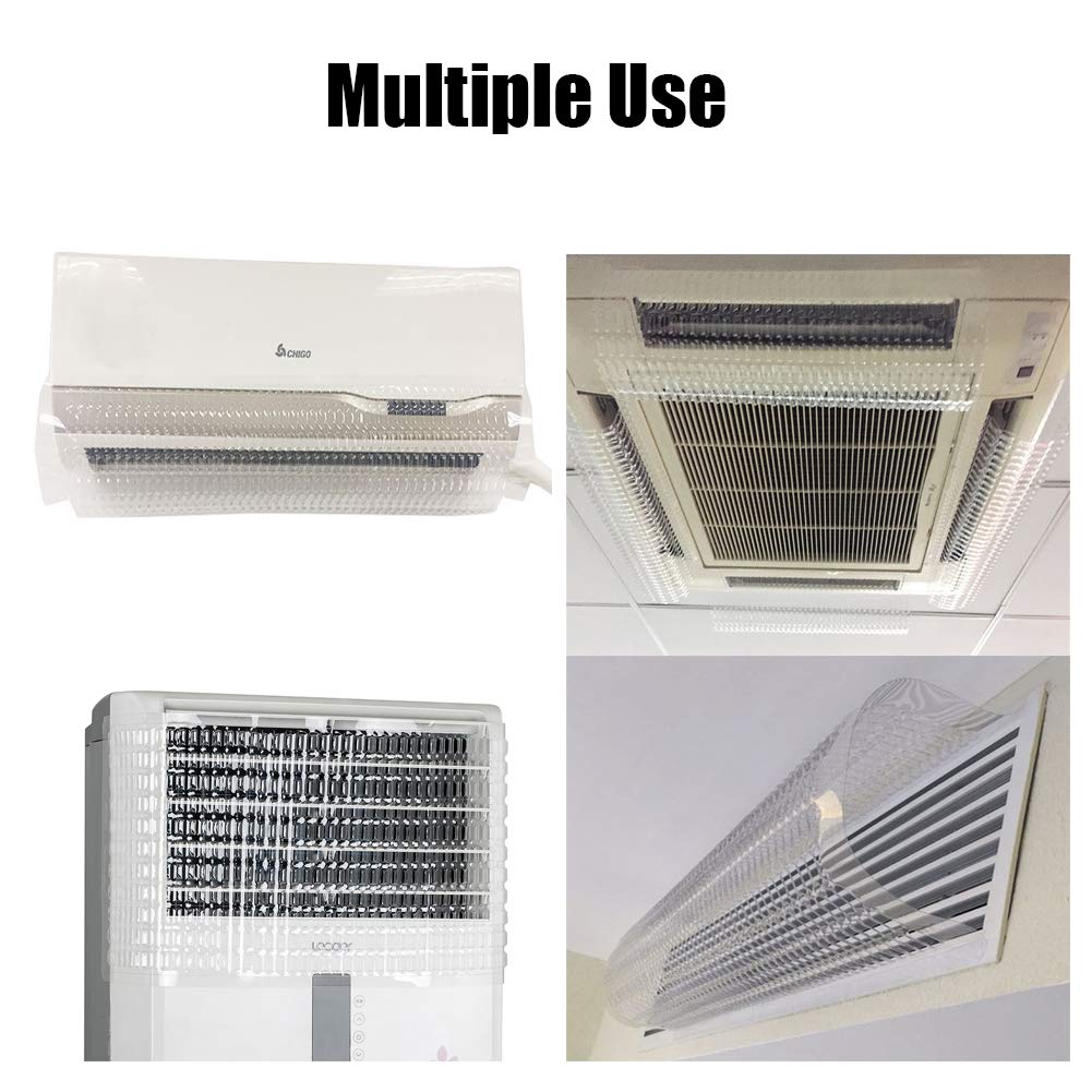 Liveinu Unique Design Adjustable Reusable Heat and Air Deflector for