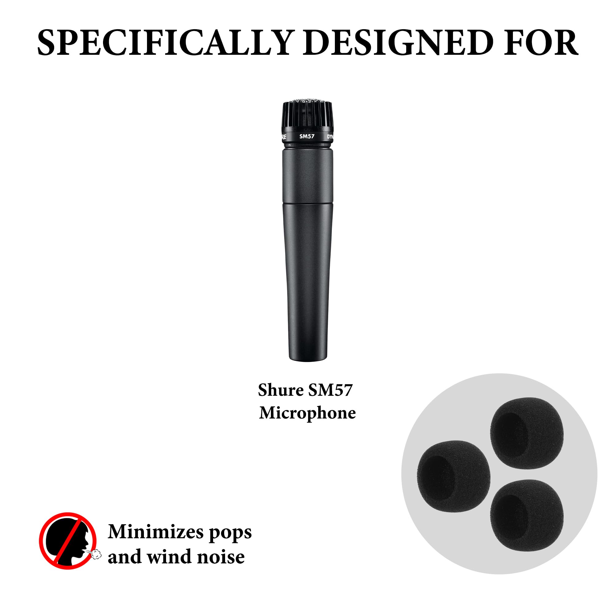 Amazon.com: Geekria (3 Pack) Mic Foam Windscreen Compatible with