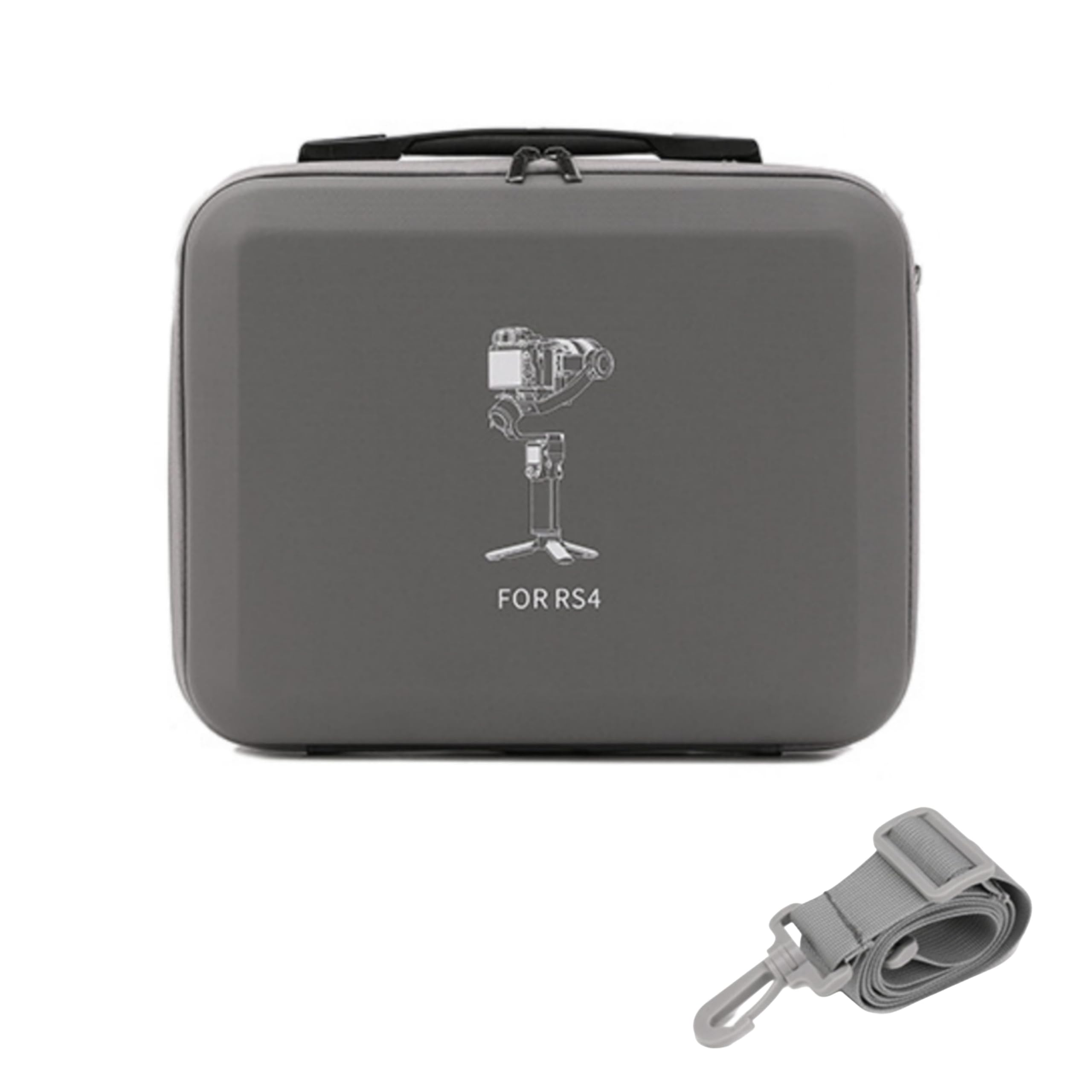 Carrying case Bag Compatible with DJI Ronin Rs4 Gimbal & Accessories Storage Bag Travel Protection Large Capacity Case (Grey)