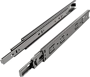 SOTECH 1 Paire Coulisses à Sortie Totale KV2 35 H45 L750