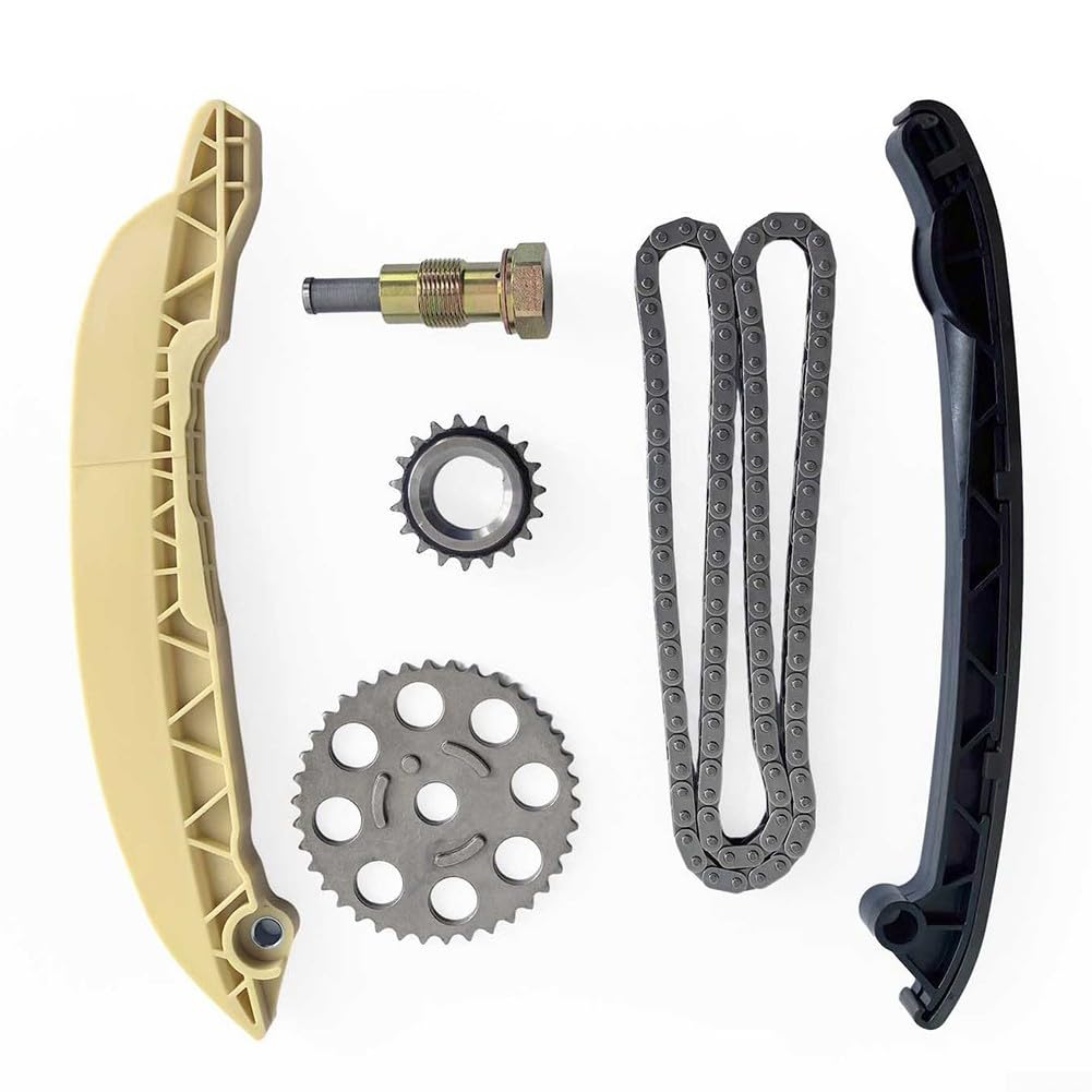 Kit de cadena de distribución para Ford Fiesta 2001-2008 1.3, para ka 1996-2008 1.3/1.6, Street para ka 2004-2005 1.6, juego de sincronización de motor de plástico de metal reemplazar ASBG-FT.JNH1.6-6