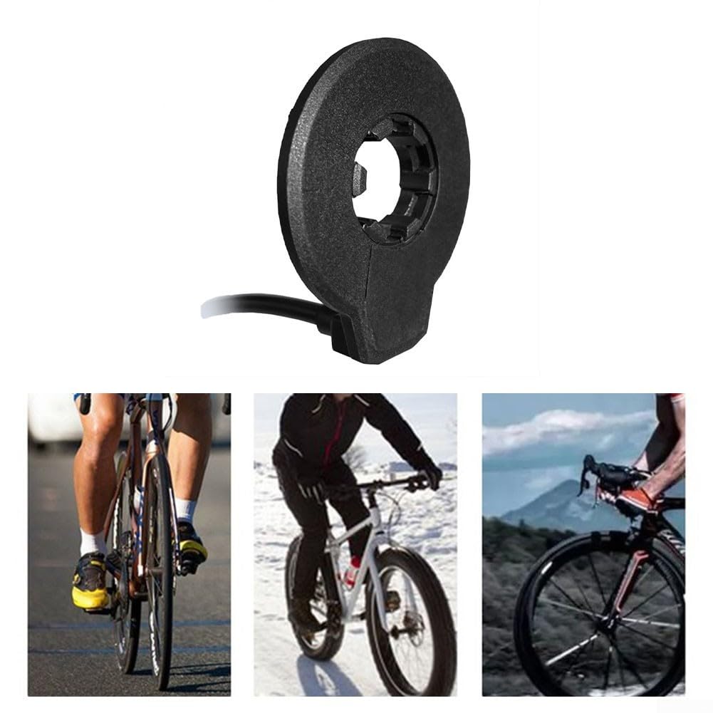 Capteur d'assistance PAS pour vélo électrique avec aimants F-12L, pour la plupart des vélos électriques, alliage d'aluminium, 5,4 x 4,4 cm, câble de 1015 mm