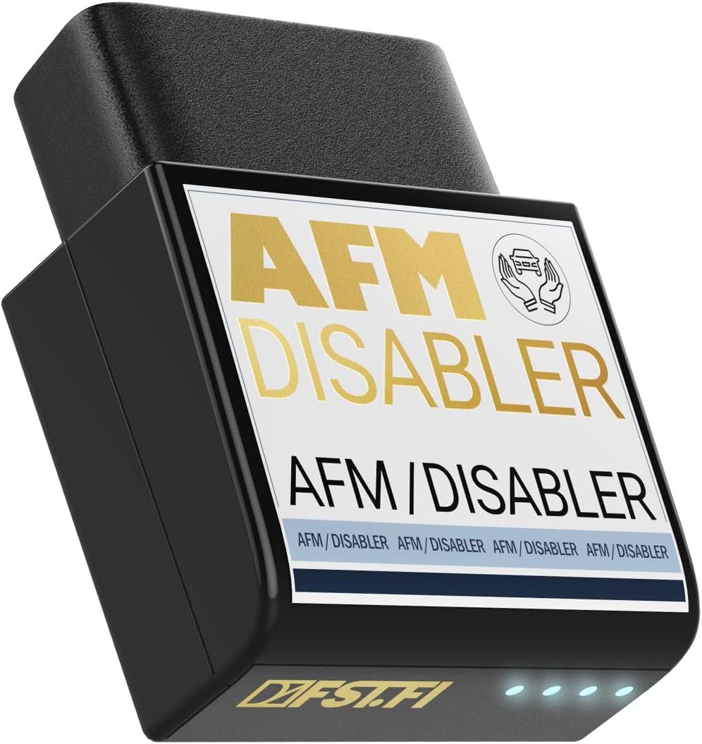 AFM Disabler Active Fuel Management Compatible with Chevrolet Silverado 1500 V8 5.3L 2010-2018 Models and Trucks, SUVs with GM V6 V8 Engines,Gold