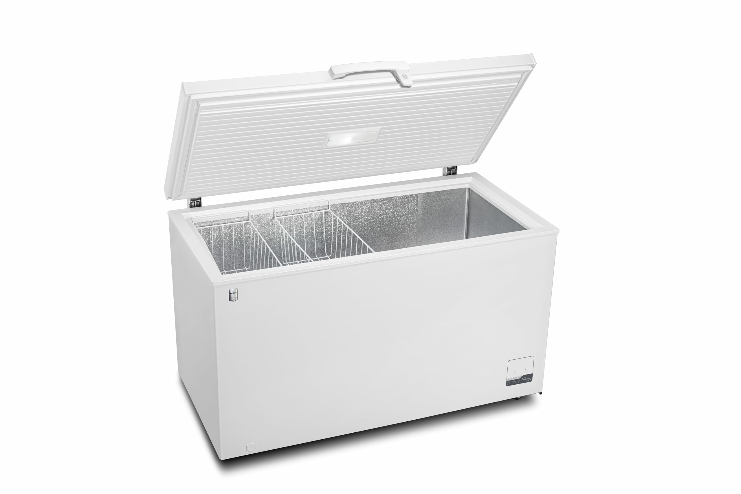 METRO Professional Gefriertruhe GHF2500, 500 L, 125 W, Tiefkühltruhe, 2 Ablagekörbe, Türschloss, ...