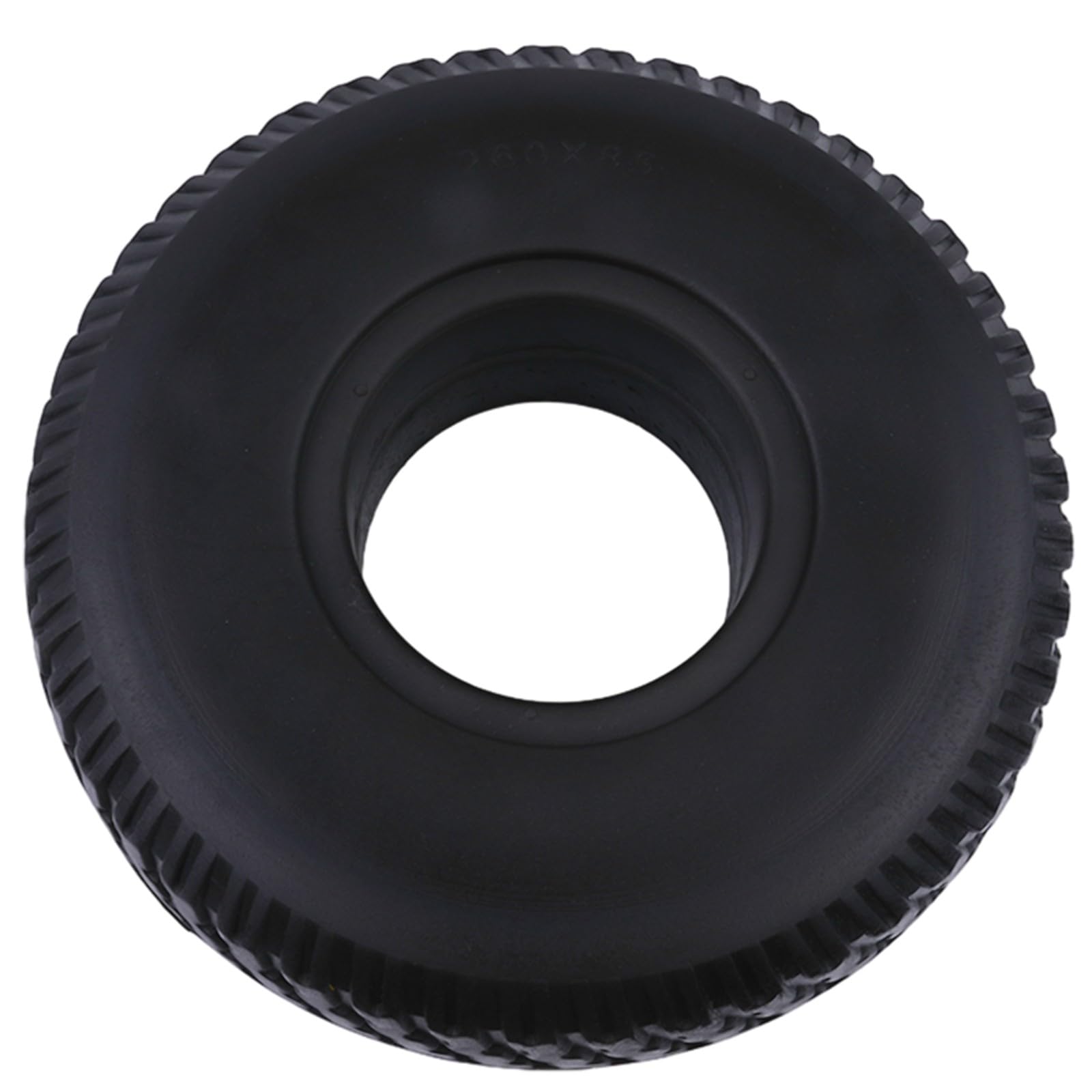 EasyByMall Pneumatico in gomma 4.10/3.50-4 260x85 3.00-4 per ruote di ricambio per scooter e carrelli, a prova di foratura
