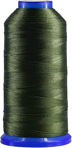 Miniatura 5 de 1300 yardas26 colores disponibles Tex 90 Hilo de nailon unido para costura de cuero 280D3 T90#92 Hilo de tapicería resistente para cuero y otras
