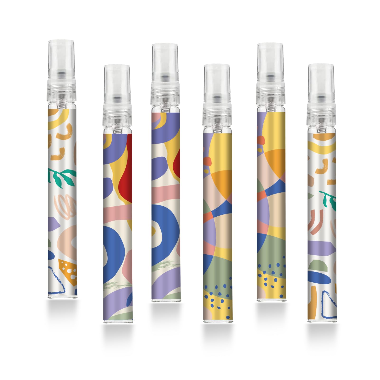 6 Pcs Portable Travel Refillable Perfume Atomizer Bottle,10ml Perfume Atomiser Bottles,Fragrance Spray Bottle, Scent Pump Case for Women and Men-image-43