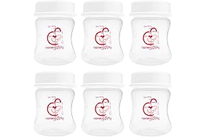 Wide-Neck Breast Pump Bottles for Spectra S1 S2 Pumps