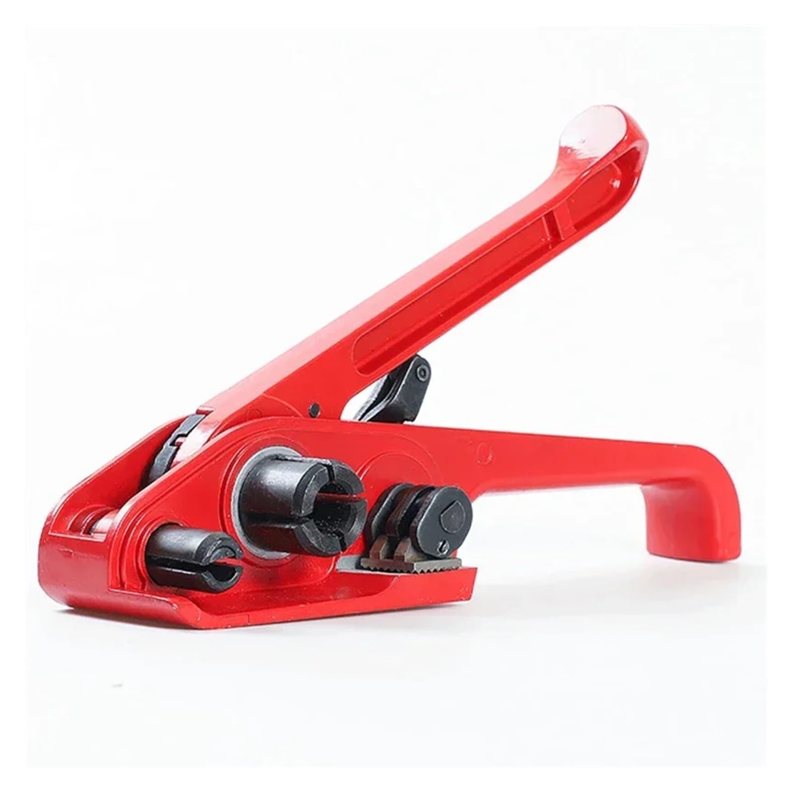 JVDDI Cutter Durable Hand Belt Tensioners, Manual Composite Cord Strip PET PP Plastic Strapping Sealer Tool(A)