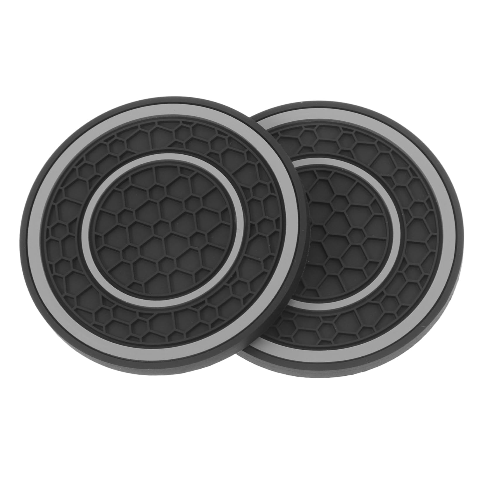 Cabilock 2pcs Non- Vehicle for Car Cup Holders Drink Mats for Easy Cleaning Fit for All Cars Elegant Design for Stylish Interiors