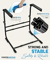 Vista 3 de FORTEMOTUS Asistente para Levantarse del Sofá con Mango Suave y Ancho, Altura y Ancho Ajustables, Asistencia para Levantarse del Sofá para Ancianos