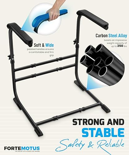 Miniatura 3 de FORTEMOTUS Asistente para Levantarse del Sofá con Mango Suave y Ancho, Altura y Ancho Ajustables, Asistencia para Levantarse del Sofá para Ancianos,