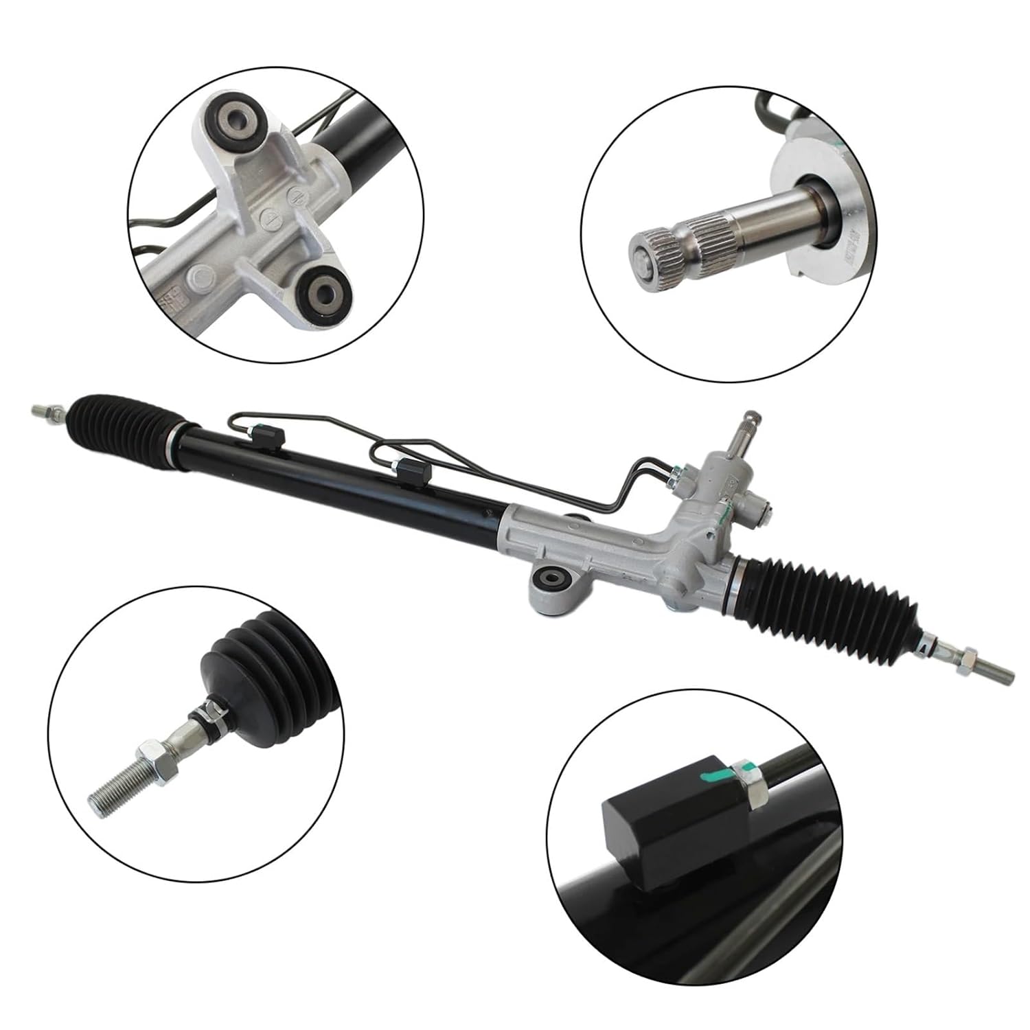 Power Steering Rack and Pinion Compatible for Honda Accord 2.3L 1998-2002 Acura 26-1797 261797 53010S84A01 601S3MA02 Car Engine Parts