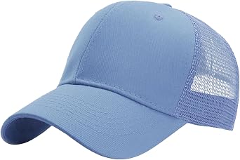 112 Trucker Hat - Adjustable Snapback, Structured Six Panel Blank Cap, High Crown, Breathable Mesh, Great for Custom Logos, Streetwear & Team Events, One Size