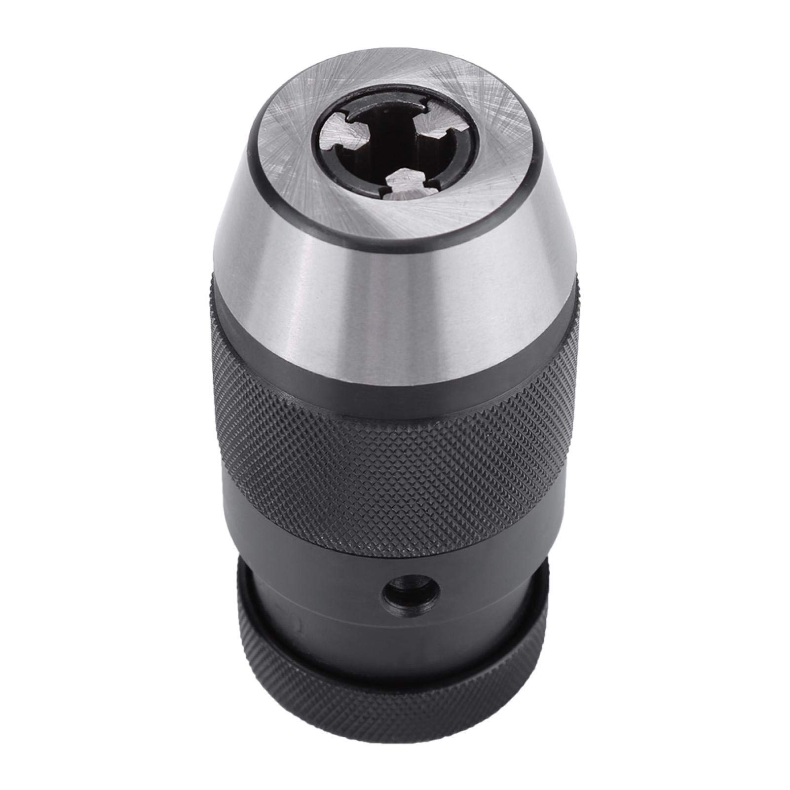 Mandrino autoserrante, mandrino autoserrante, 1pc 0-13mm 1/2"mandrino autoserrante in acciaio B16 senza chiave per trapano elettrico da tornio