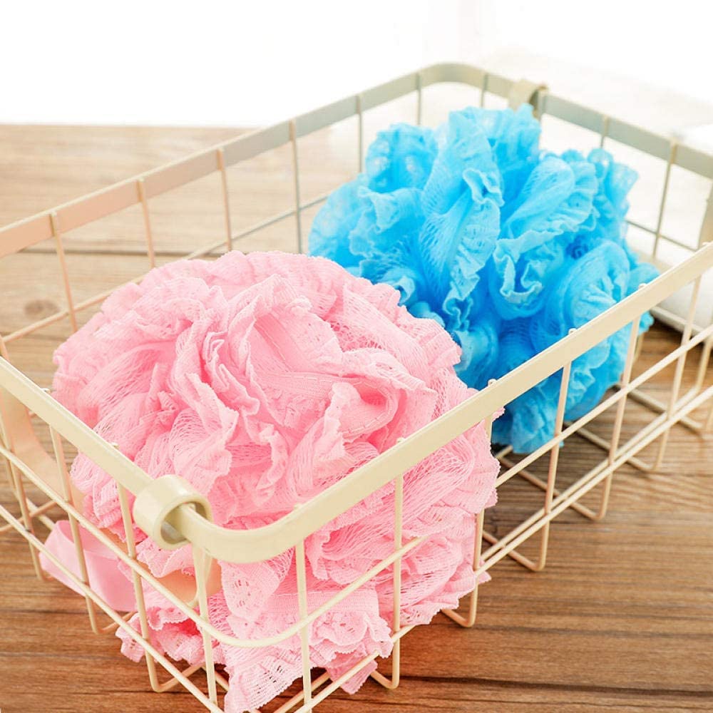 Gąbka do kąpieli 1 szt. Wielobarwna piłka do kąpieli Bathsite wanny fajna piłka ręcznik kąpielowy Scrubber czyszczenie ciała siatka gąbka do mycia produktu