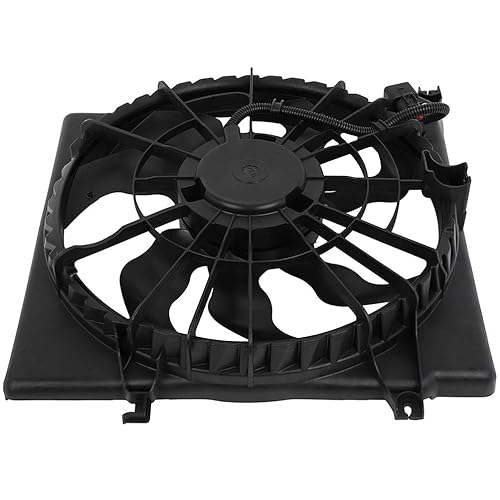 Vista 131 de SCITOO Ventilador de refrigeración del condensador del radiador compatible para Quattro/TT para Passat/Passat CC/Golf/Beetle