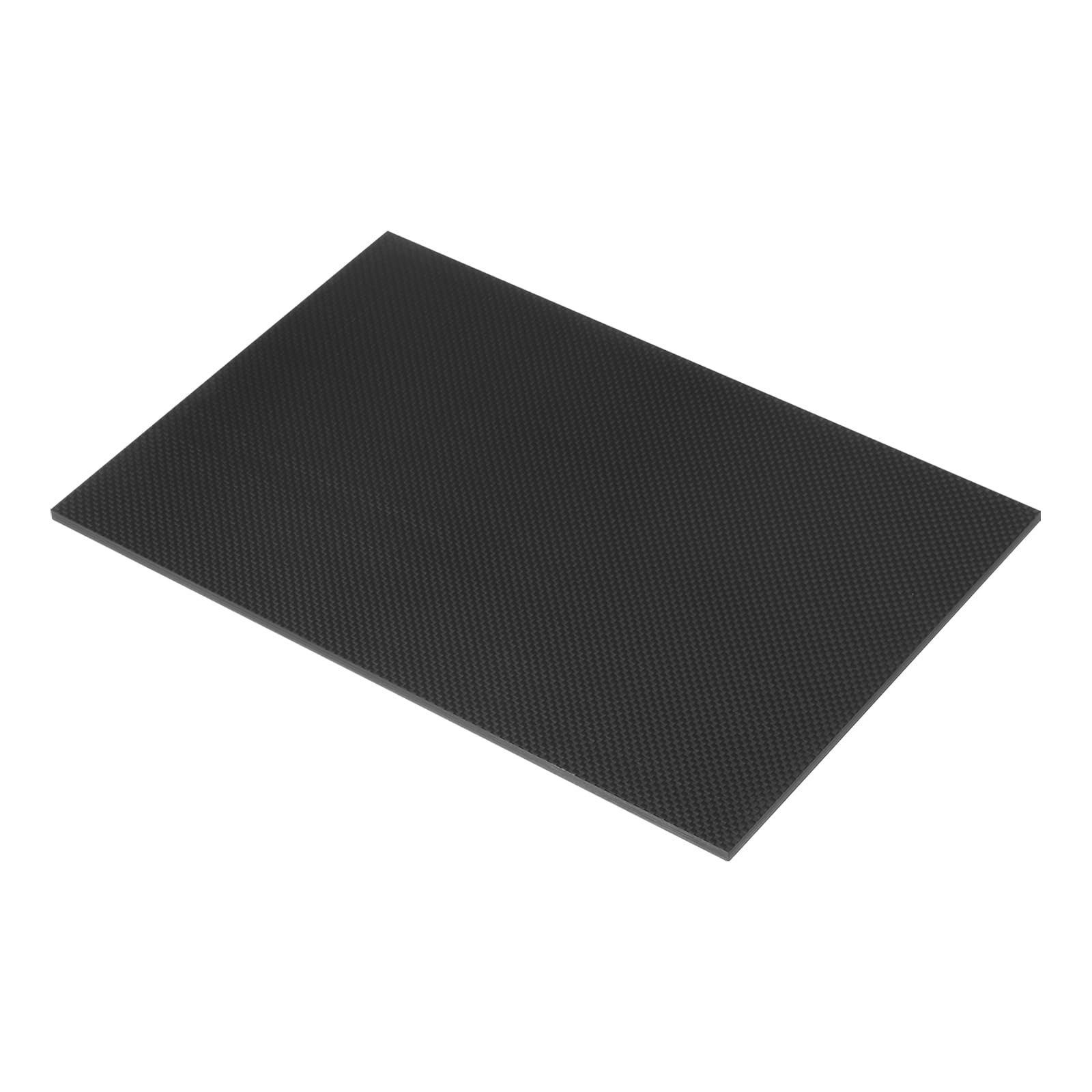 QUARKZMAN 1Pz Lamina in Fibre di Carbonio 300x200x4mm Superficie Brillante Piastra in Fibre di Carbonio Forgiato Pellicola Adesiva Tessuto Piatto per Aquiloni RC Aereo