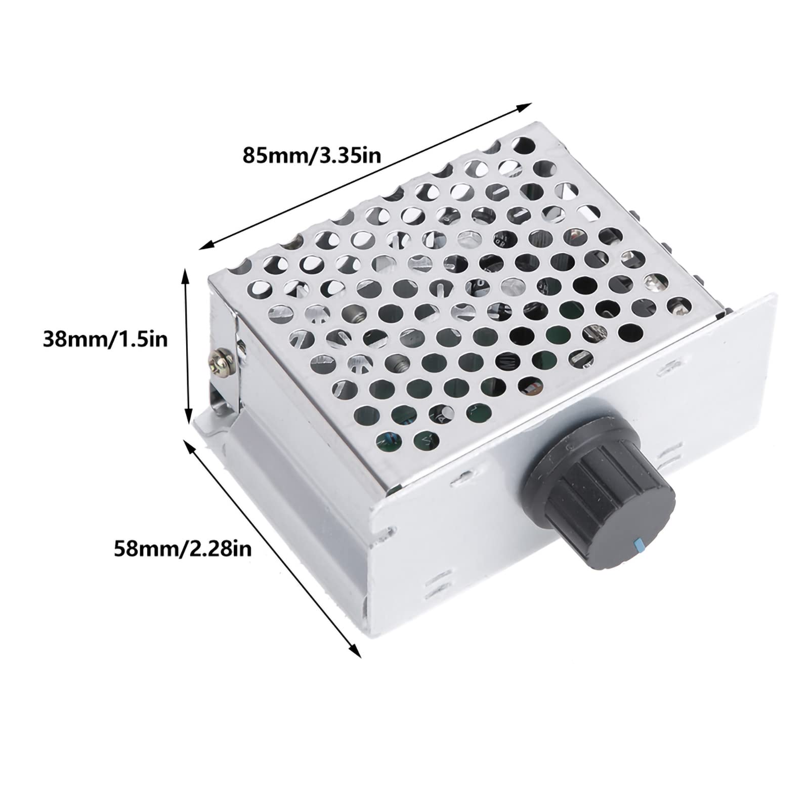 10PCS Drehzahlregler Des Gleichstrommotors automatisierte Industrie 9~60 V 20 A 1200 W PWM Spannungsregler Zur Stufenlosen Geschwindigkeitsanpassung
