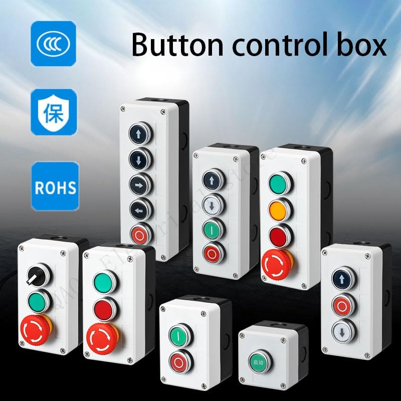 Boîte d'indicateur de bouton avec warning circle pour démarreur - 3