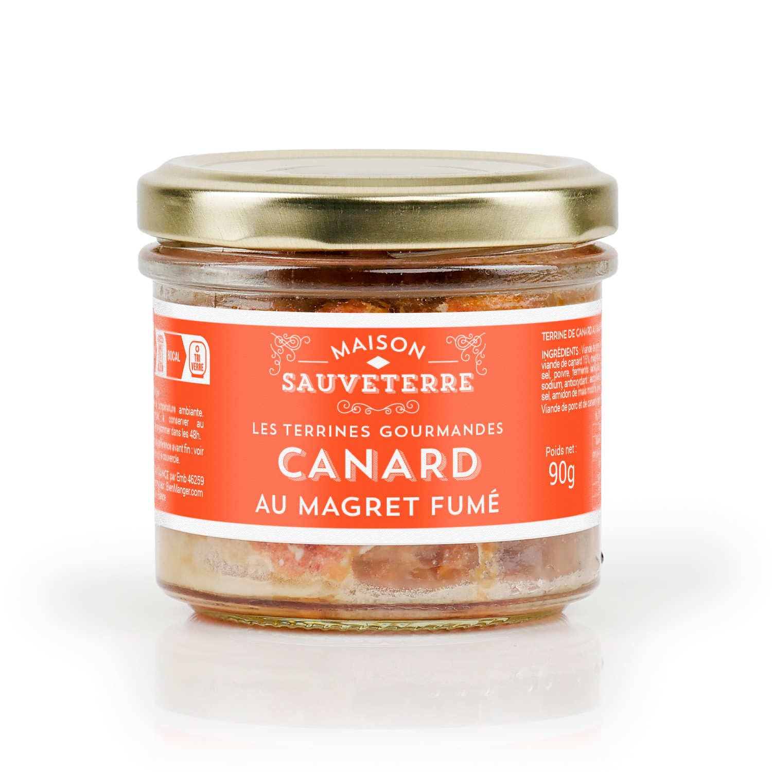 Coffret de 5 terrines à tartiner Maison Sauveterre - Le coffret de 5 terrines