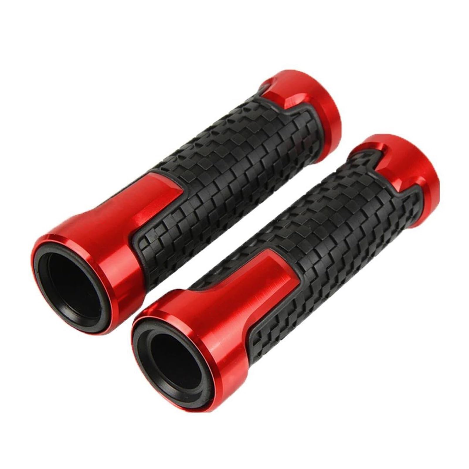Poignée moto anti-dérapante 22mm rouge pour résoudre le glissement sur Honda CBR125R