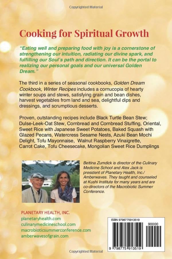 Miniatura 2 de Golden Dream Cookbook, Winter Recipes Recipes for Personal Health, Family Harmony and Spiritual Growth