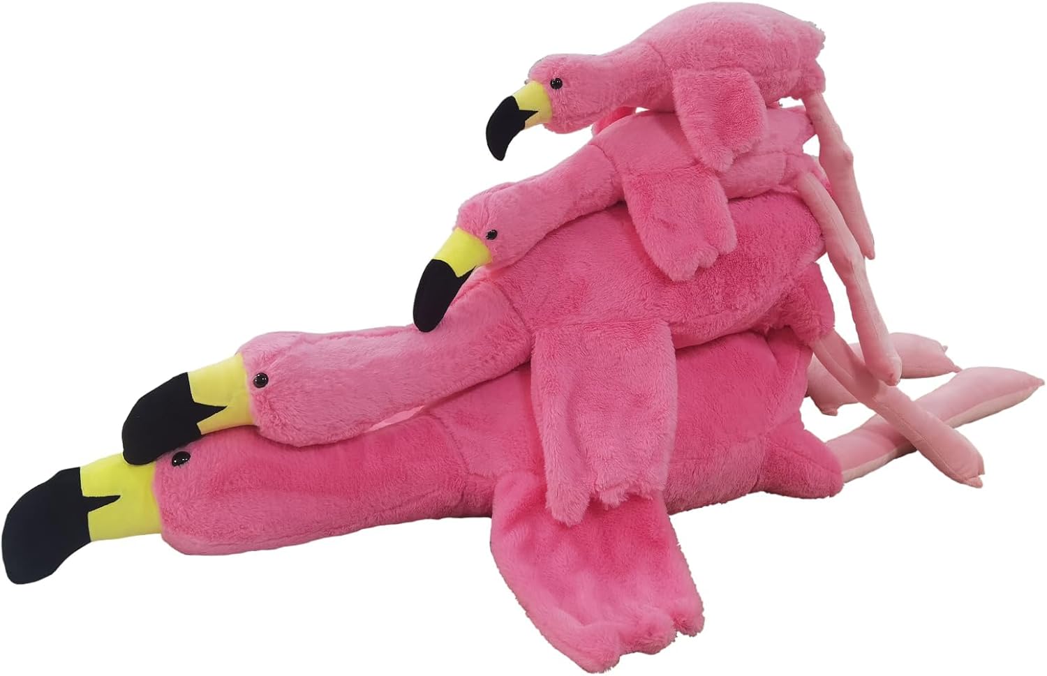 Pink Flamingo Plush Pillow Stuffed Animal - 34 Inch Ultra Soft & Cute Flamingo Gift, Huggable Stress Relief for Bedroom, Office, Car, for Kids, Adults, Girls（Pink）