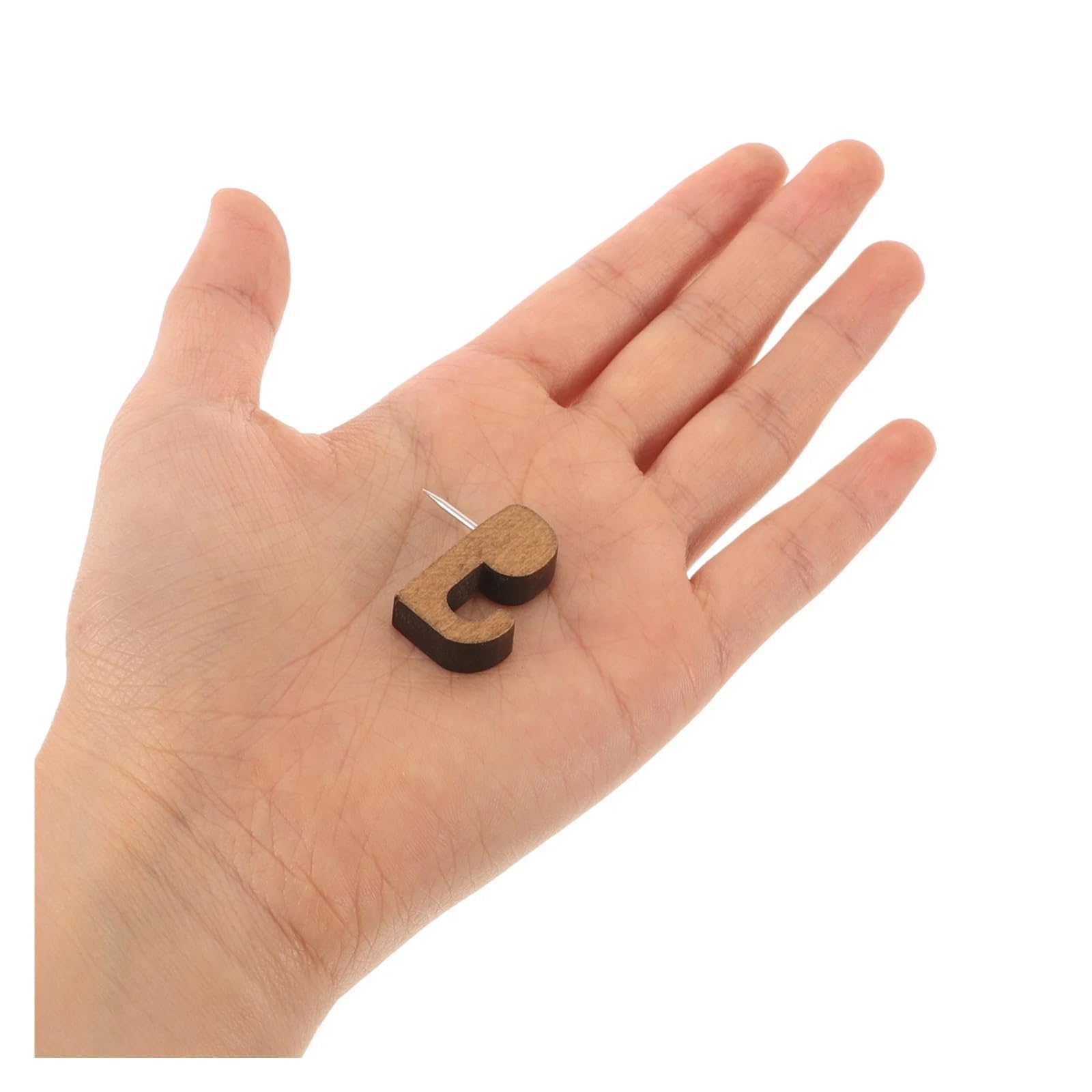 Lindos chinchetas de madera con ganchos para tablón de anuncios y uso de oficina para boletines de corcho