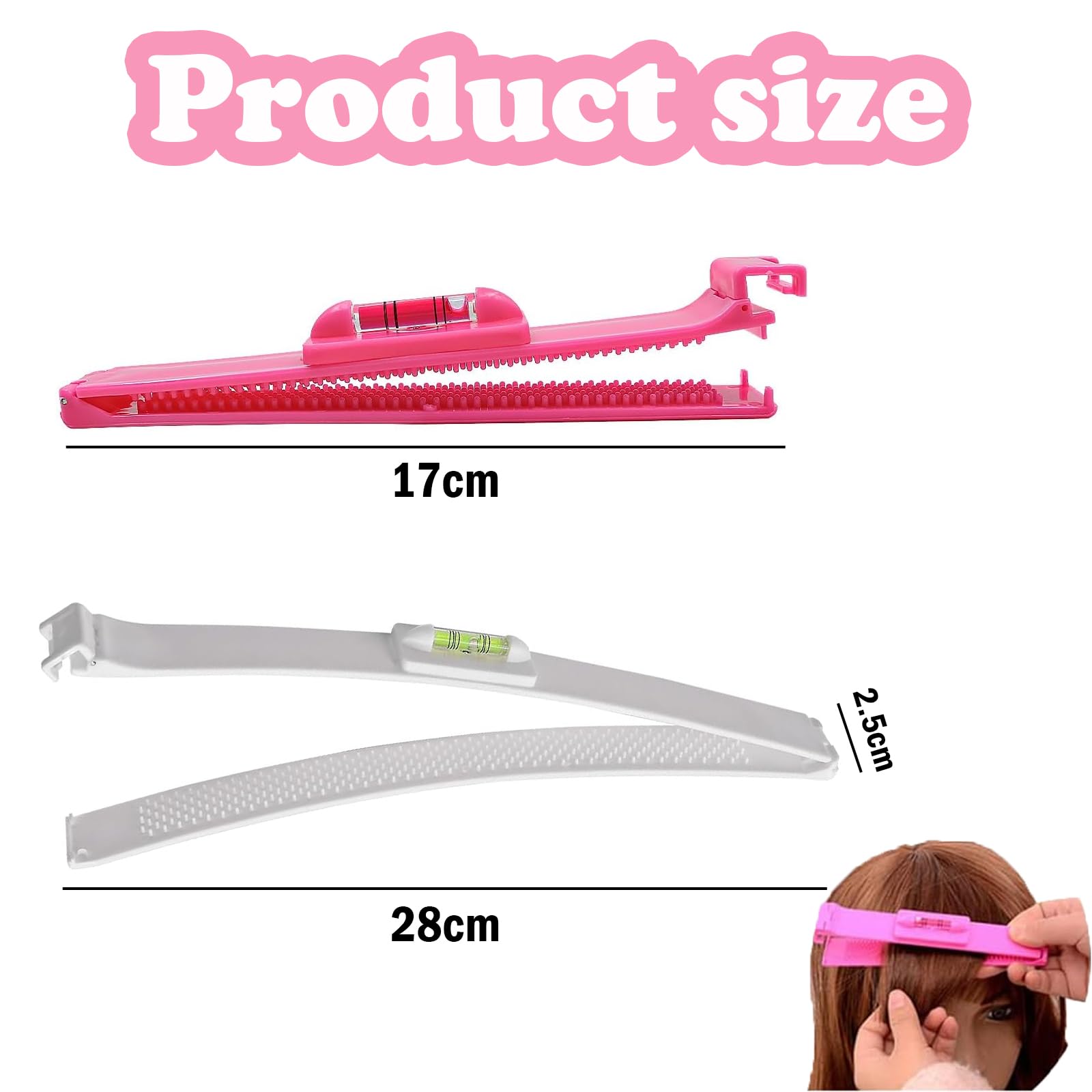 2Pcs Clip Cut Tool Hair, Hair Cutting Tool, Cutting Barrettes Hairpins - Image 2