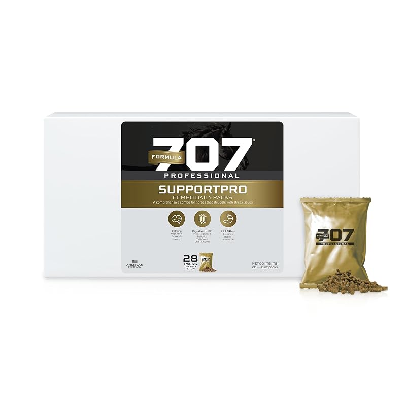 Suplemento para Equinos Formula 707 Support Pro em Pellets, 28 Pacotes