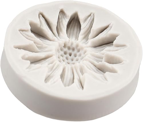 Vista 10 de Molde de silicona de flor de crisantemo, moldes para hornear pasteles de fondant, molde de caramelo de chocolate para decoración de pasteles