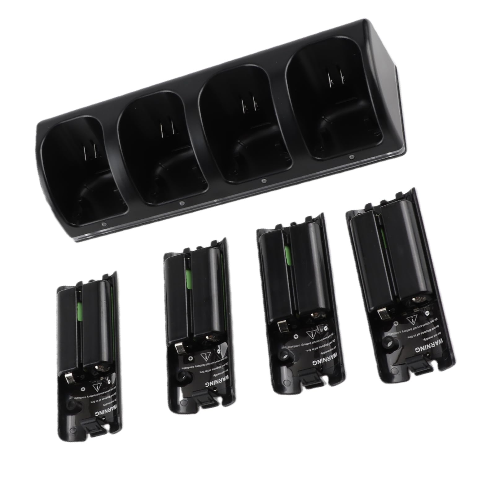 Station de Charge pour Manette avec 4 Piles Rechargeables 2800mAh