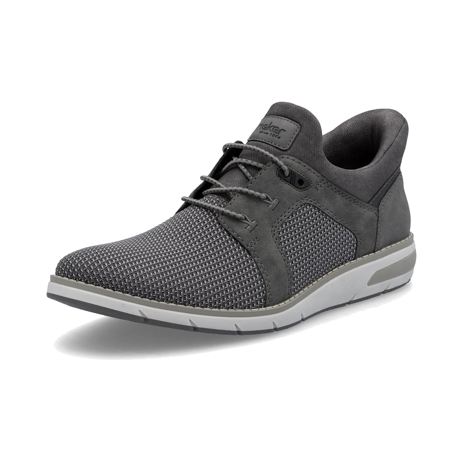 Rieker Men's 11358 Slippers, Gray, 7.5 UK
