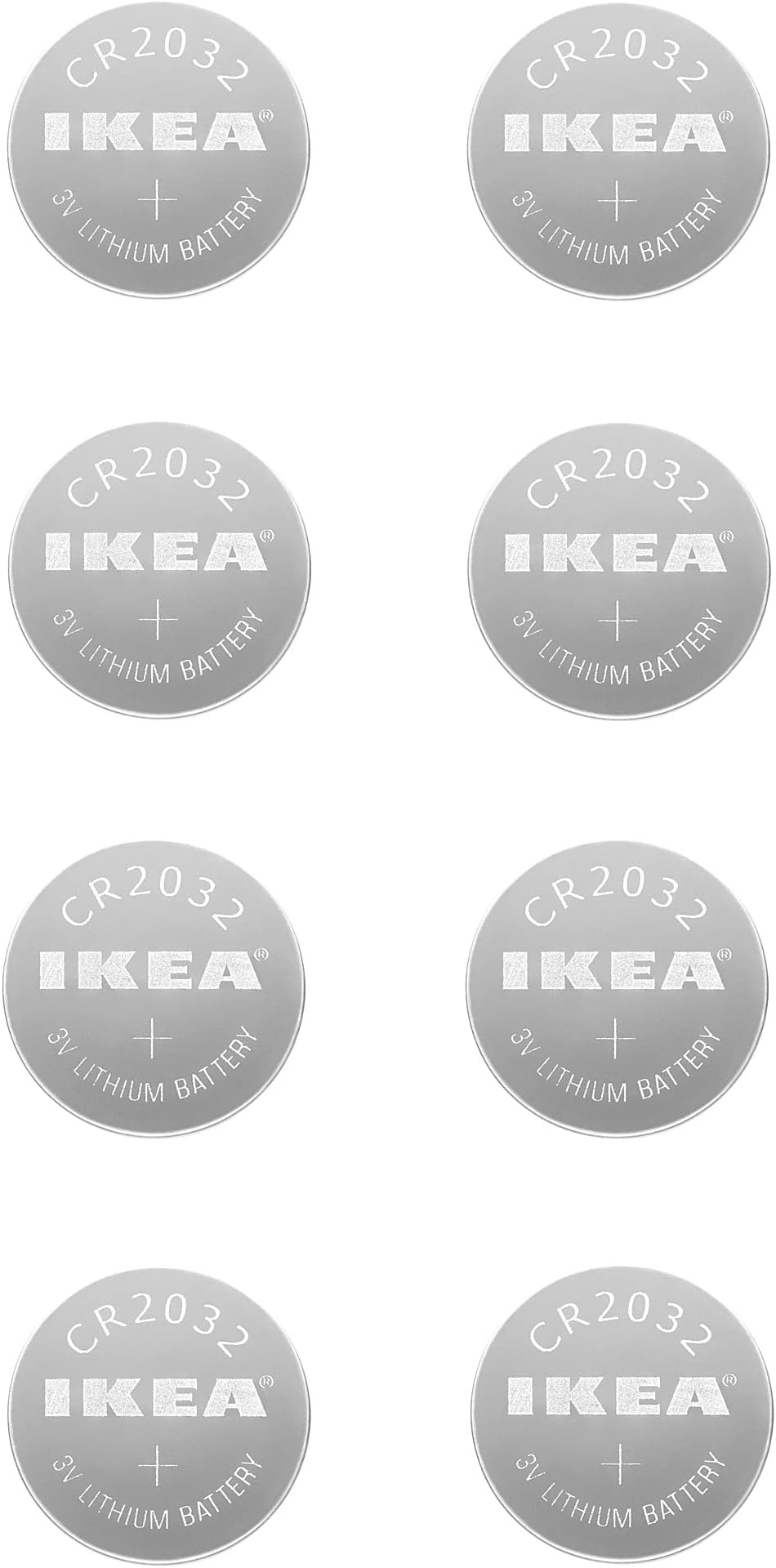 IKEA PLATTBOJ lithium battery, CR2032 3V