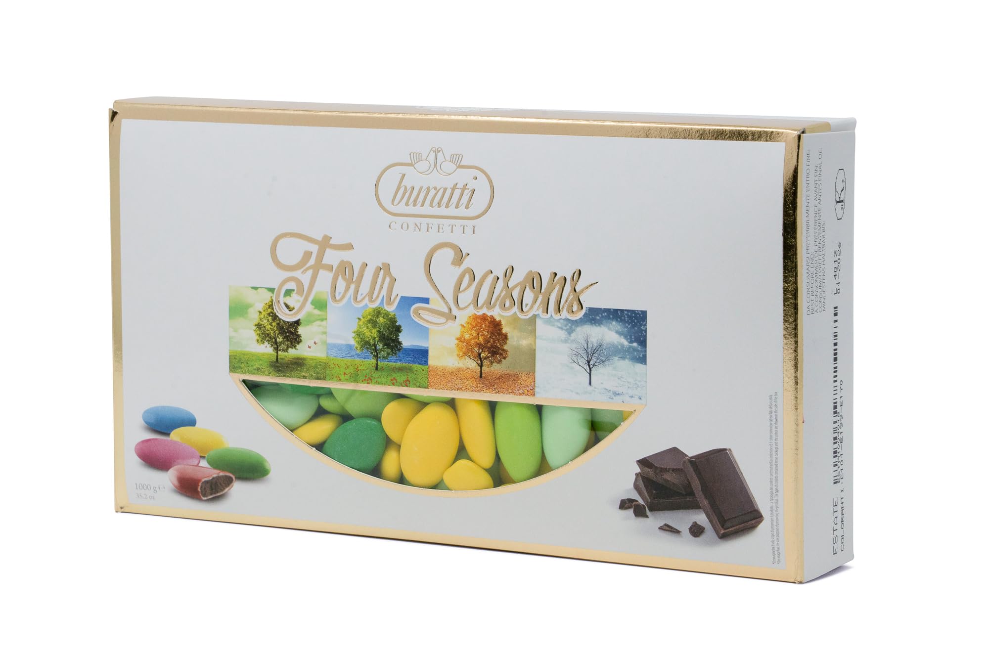 Buratti Confetti Chocolates Azucarados De Verano 1000 g