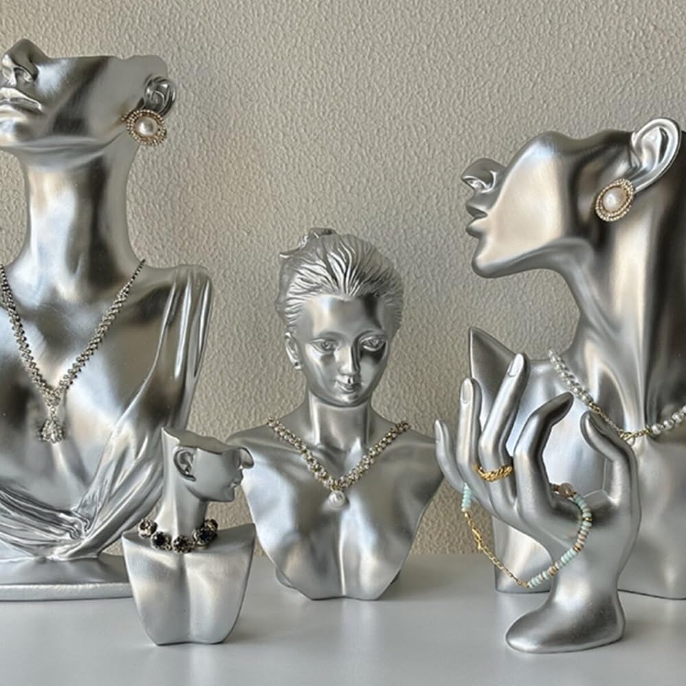 Armadi Portrait Model Jewelry Stand Earrings Rings Storage