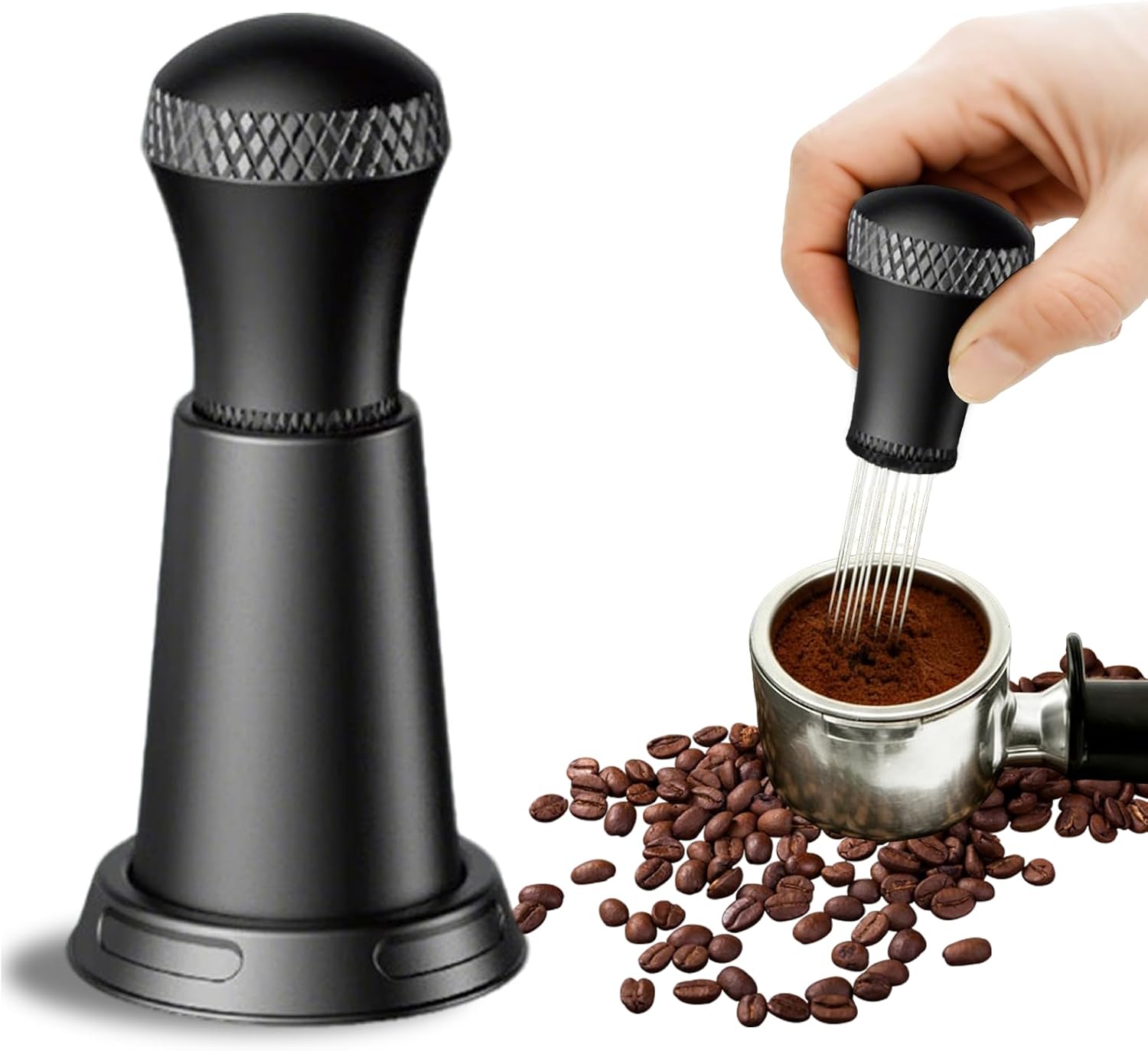 Wdt Tool, Aluminium Wdt Tool Espresso, Coffee Stirrer, Coffee Distribution Tool Coffee Accessories Barista at Home, Espresso Stirrer Tools, Espresso Machine Accessories