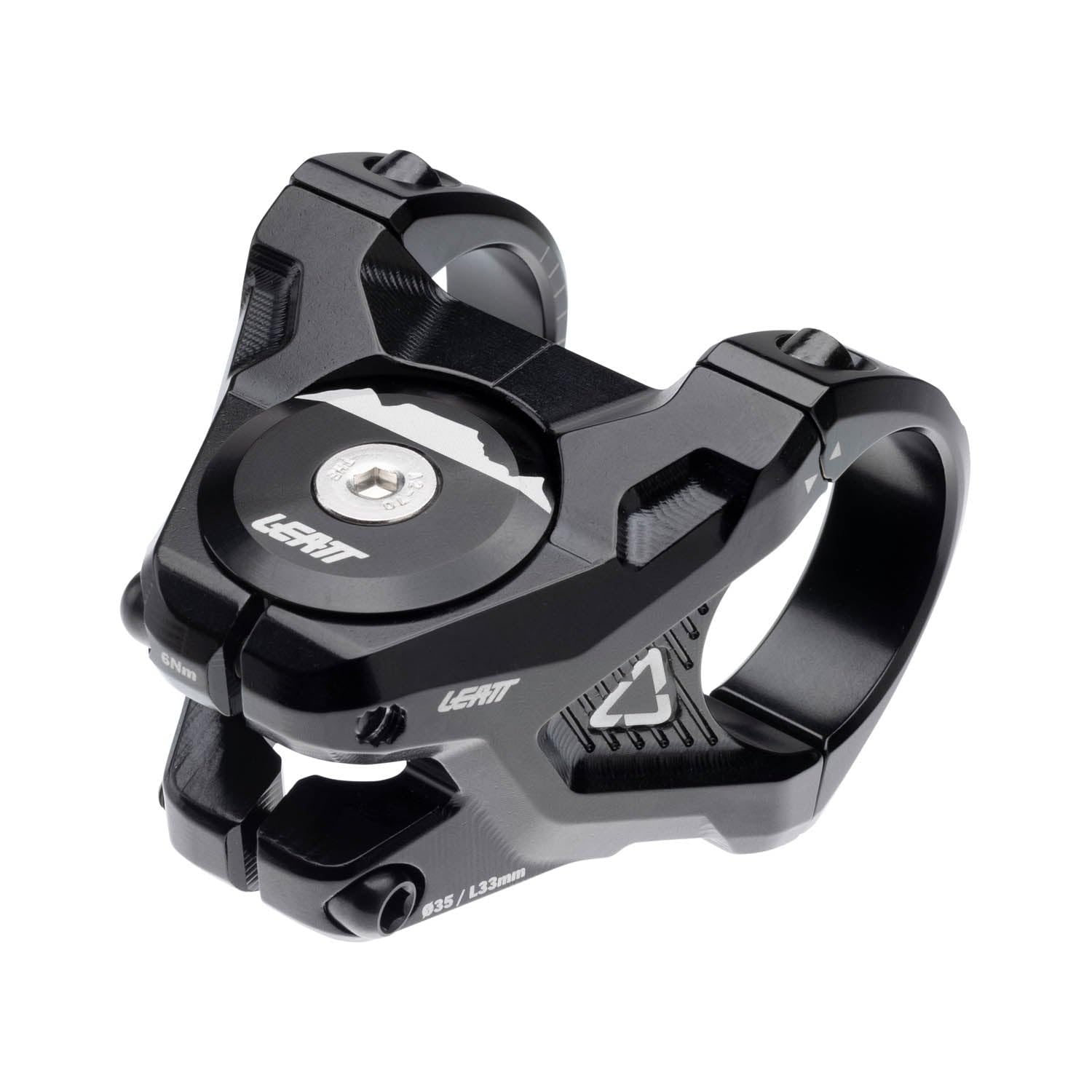 Leatt Unisex Adult 9025101420_6009556536838 MTB Stem Gravity 6.0 Black Size 50 mm