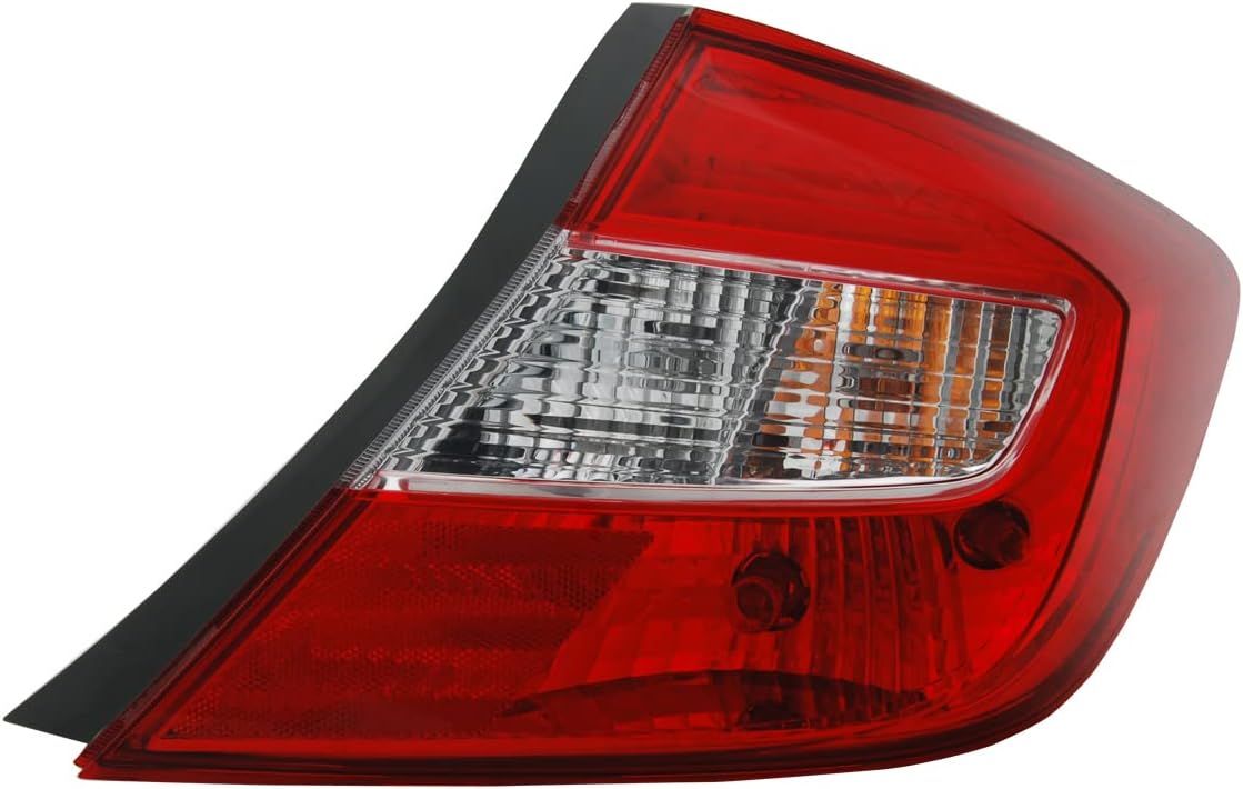 TYC Left Tail Light Assembly Compatible with 2012-2012 Honda Civic